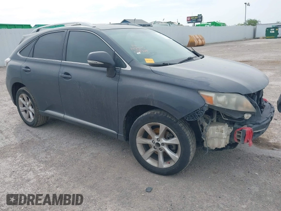 2010 Lexus RX 350 with VIN 2T2ZK1BA9AC032364, listed as a IAAI auction lot 42041809 with 163,861 mi miles and . Bid and sale history available at DreamBid. Image 1.