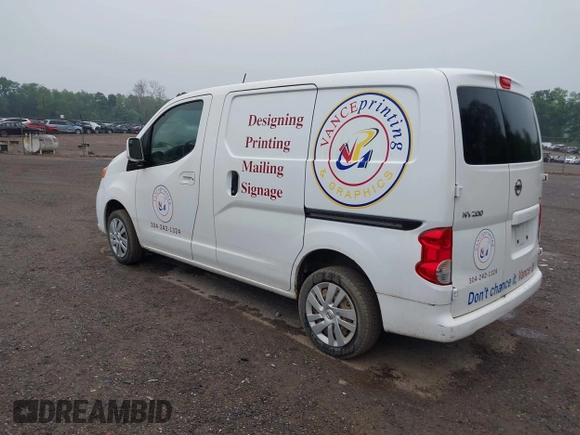 2014 Nissan NV200 SV with VIN 3N6CM0KN7EK693611, listed as a IAAI auction lot 42706064 with 81,110 mi miles and . Bid and sale history available at DreamBid. Image 3.