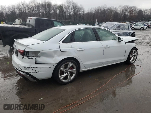 2020 Audi S4 Prestige with VIN WAUC4AF4XLA042737, listed as a Copart auction lot 44274594 with 17,178 mi miles. Bid and sale history available at carsss.com. Image 3.