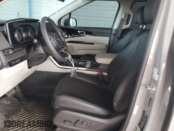 2024 Kia Carnival EX with VIN KNDNC5H35R6423126, listed as a Copart auction lot 52005785 with 23,695 mi miles and Salvage Title. Bid and sale history available at carsss.com. Image 7.