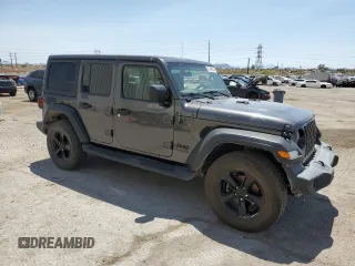 2022 Jeep Wrangler Unlimited Sport S with VIN 1C4HJXDG7NW119880, listed as a Copart auction lot 61948555 with 31,381 mi miles and Salvage title. Bid and sale history available at DreamBid. Image 4.