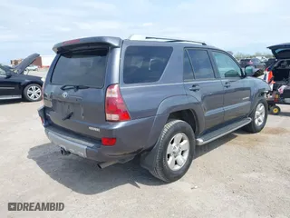2004 Toyota 4Runner Limited with VIN JTEBU17RX48019309, listed as a IAAI auction lot 41866384 with 214,584 mi miles. Bid and sale history available at carsss.com. Image 4.
