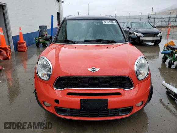 2012 MINI Countryman S with VIN WMWZC3C58CWM27870, listed as a Copart auction lot 46924325 with 117,911 mi miles and Salvage Title. Bid and sale history available at DreamBid. Image 5.