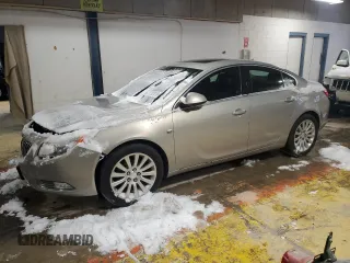 2011 Buick Regal CXL RL5 with VIN W04GT5GC4B1113363, listed as a Copart auction lot 87204184 with 0 mi miles and Salvage Title. Bid and sale history available at carsss.com. Image 1.