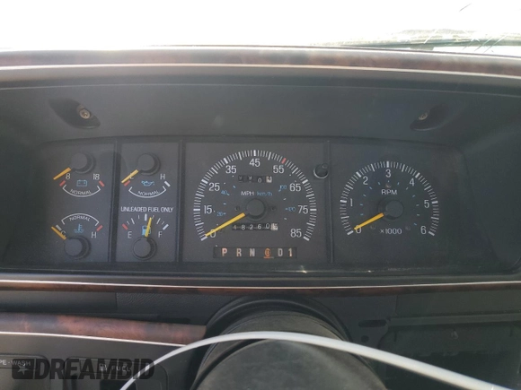 1991 Ford F-150 z VIN 1FTDF15N0MLA02510, wystawiony jako Copart lot #57076235 z przebiegiem 48 260 mil mil oraz Czysty tytuł • Clean title. Historia ofert i sprzedaży dostępna na DreamBid. Obrazek 9.