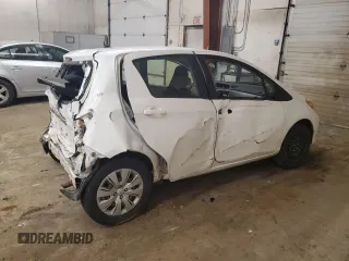 2012 Toyota Yaris L with VIN JTDKTUD32CD532746, listed as a Copart auction lot 51666455 with 238,797 mi miles and Salvage Title. Bid and sale history available at carsss.com. Image 3.