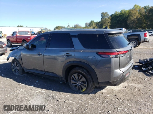 2024 Nissan Pathfinder S with VIN 5N1DR3AC7RC249839, listed as a Copart auction lot 75864704 with 2,159 mi miles and Salvage title. Bid and sale history available at DreamBid. Image 2.