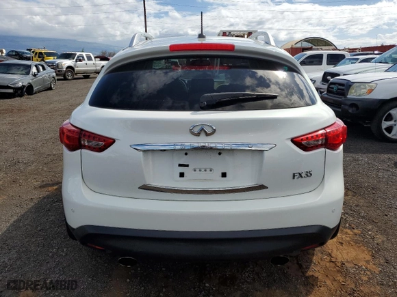 2010 Infiniti FX35 with VIN JN8AS1MW3AM856815, listed as a Copart auction lot 88151065 with 173,803 mi miles and Salvage Title. Bid and sale history available at carsss.com. Image 6.