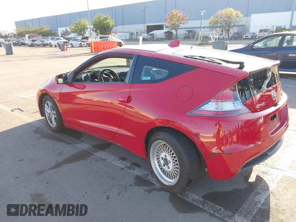 2011 Honda CR-Z with VIN JHMZF1D46BS010367, listed as a IAAI auction lot 41136945 with 125,437 mi miles. Bid and sale history available at carsss.com. Image 3.