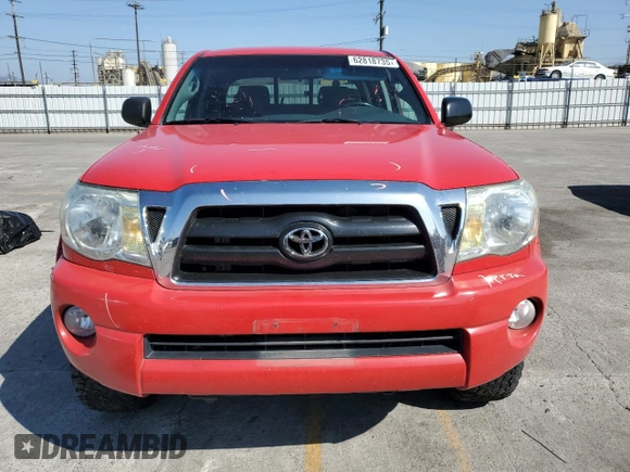 2007 Toyota Tacoma with VIN 3TMLU42N87M009330, listed as a Copart auction lot 62818735 with 152,400 mi miles and Salvage title. Bid and sale history available at DreamBid. Image 5.