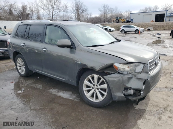 2010 Toyota Highlander Hybrid Limited w/3rd Row with VIN JTEJW3EH2A2038494, listed as a Copart auction lot 46240765 with 270,859 mi miles and Salvage Title. Bid and sale history available at carsss.com. Image 4.
