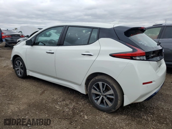 2020 Nissan LEAF with VIN 1N4BZ1BP6LC311665, listed as a Copart auction lot 79530784 with 15,170 mi miles and Salvage title. Bid and sale history available at DreamBid. Image 2.