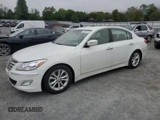 2012 Hyundai Genesis 3.8L with VIN KMHGC4DD2CU192055, listed as a Copart auction lot 70507034 with 131,463 mi miles and Salvage Title. Bid and sale history available at carsss.com. Image 1.