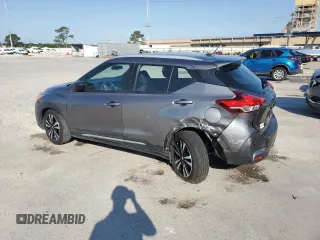 2020 Nissan Kicks SR with VIN 3N1CP5DV7LL519066, listed as a Copart auction lot 53052985 with 45,041 mi miles and Salvage Title. Bid and sale history available at carsss.com. Image 2.