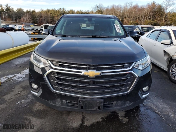 2018 Chevrolet Traverse LT Cloth with VIN 1GNEVGKWXJJ196615, listed as a Copart auction lot 45556125 with 125,642 mi miles and Salvage Title. Bid and sale history available at carsss.com. Image 5.