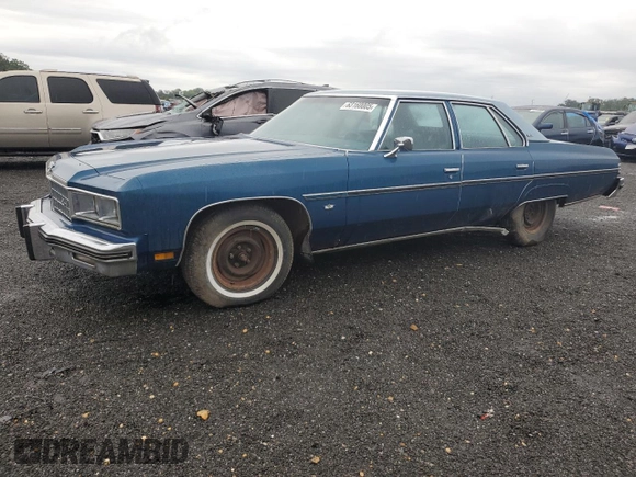 1976 Chevrolet Caprice z VIN 1N69U6J131687, wystawiony jako Copart lot #63160005 z przebiegiem 57 763 mil mil oraz Czysty tytuł • Clean title. Historia ofert i sprzedaży dostępna na DreamBid. Obrazek 1.
