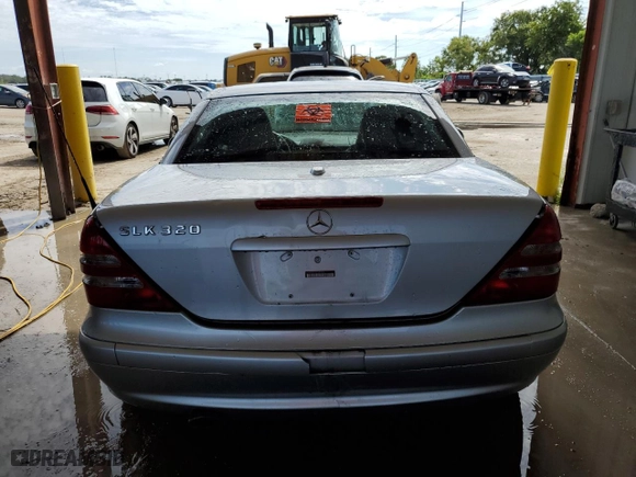 2003 Mercedes-Benz SLK-Class 3.2L with VIN WDBKK65F83F285825, listed as a Copart auction lot 66683653 with 92,826 mi miles and Salvage Title. Bid and sale history available at carsss.com. Image 6.