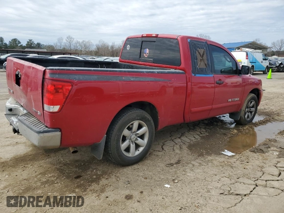 2011 Nissan Titan SE with VIN 1N6BA0CH7BN314562, listed as a Copart auction lot 45399375 with 171,806 mi miles and Salvage Title. Bid and sale history available at carsss.com. Image 3.