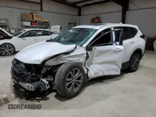 2021 Honda CR-V EX-L with VIN 5J6RW2H84MA004140, listed as a Copart auction lot 53122635 with 81,406 mi miles and Salvage title. Bid and sale history available at DreamBid. Image 1.