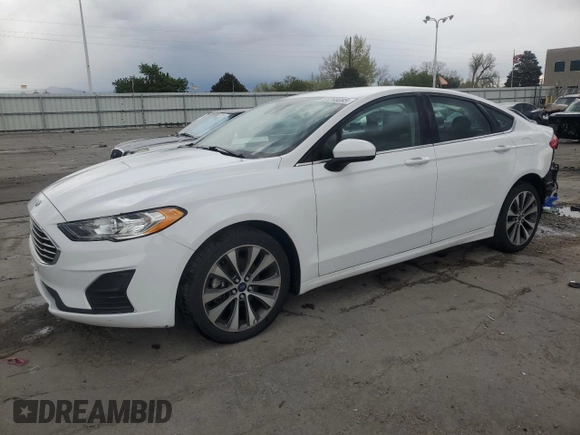 2020 Ford Fusion SE z VIN 3FA6P0T9XLR138977, wystawiony jako Copart lot #55260085 z przebiegiem 92 470 mil mil oraz Szkoda całkowita • Salvage title. Historia ofert i sprzedaży dostępna na DreamBid. Obrazek 1.