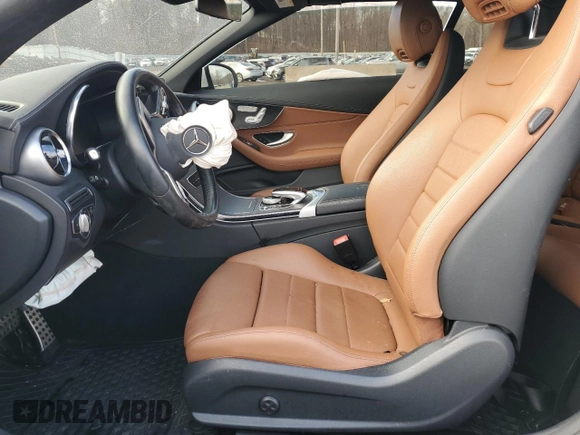 2023 Mercedes-Benz C 300 with VIN W1KWK8EB1PG116635, listed as a Copart auction lot 89201975 with Not Provided miles and Salvage Title. Bid and sale history available at DreamBid. Image 7.