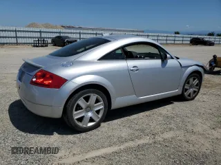 2005 Audi TT with VIN TRUSC28N451013207, listed as a Copart auction lot 55395294 with 43,365 mi miles and Salvage title. Bid and sale history available at DreamBid. Image 3.