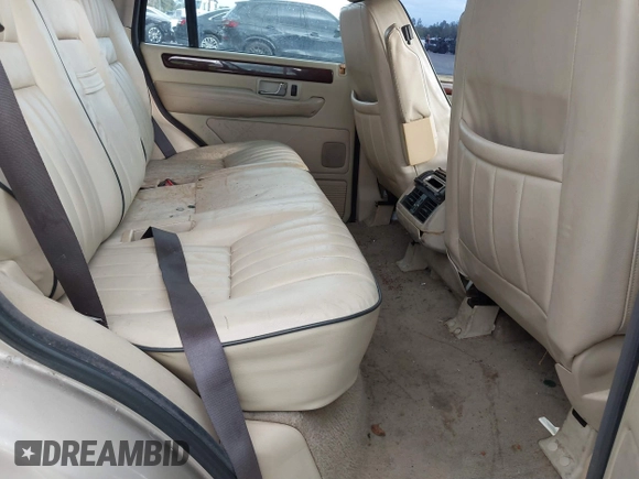 2000 Land Rover Range Rover with VIN SALPV1649YA434741, listed as a IAAI auction lot 41609806 with Not Provided miles and . Bid and sale history available at DreamBid. Image 8.