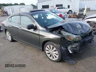 2015 Honda Accord EX-L with VIN 1HGCR2F82FA120172, listed as a IAAI auction lot 42466519 with 63,629 mi miles and . Bid and sale history available at DreamBid. Image 1.
