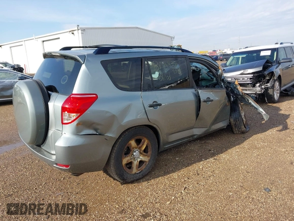2008 Toyota RAV4 with VIN JTMBD33VX86057109, listed as a IAAI auction lot 41906587 with 1 mi miles. Bid and sale history available at carsss.com. Image 4.