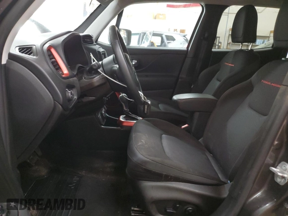 2020 Jeep Renegade Trailhawk with VIN ZACNJBC14LPL30285, listed as a Copart auction lot 54767445 with 36,851 mi miles and Salvage title. Bid and sale history available at DreamBid. Image 7.