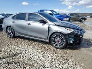 2023 Kia Forte GT with VIN 3KPF44AC3PE514957, listed as a Copart auction lot 49614585 with 32,546 mi miles and Salvage Title. Bid and sale history available at carsss.com. Image 4.