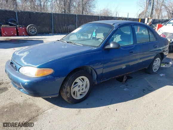 1998 Ford Escort SE with VIN 1FAFP13P4WW288248, listed as a IAAI auction lot 41456179 with 223155 miles. Bid and sale history available at carsss.com. Image 2.