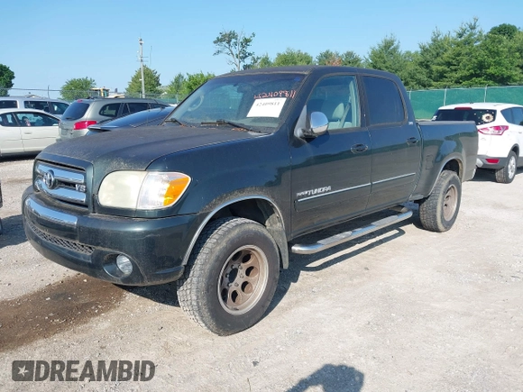 2005 Toyota Tundra SR5 with VIN 5TBET34145S478274, listed as a IAAI auction lot 42409811 with 168,100 mi miles and . Bid and sale history available at DreamBid. Image 2.