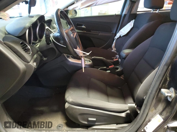 2014 Chevrolet Cruze 1LT with VIN 1G1PC5SB6E7288051, listed as a Copart auction lot 87316504 with 56,060 mi miles and Salvage Title. Bid and sale history available at carsss.com. Image 7.