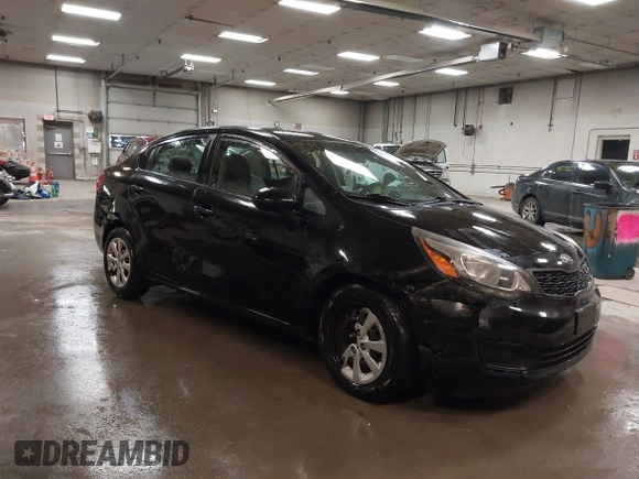 2014 Kia Rio LX with VIN KNADM4A31E6404206, listed as a IAAI auction lot 41543090 with 70,563 mi miles and . Bid and sale history available at DreamBid. Image 1.