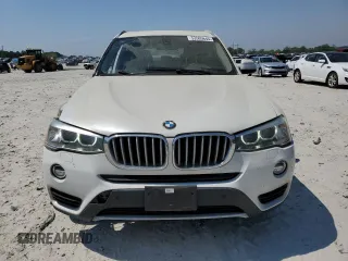 2015 BMW X3 xDrive28i with VIN 5UXWX9C56F0D54892, listed as a Copart auction lot 53505645 with 130,502 mi miles and Salvage Title. Bid and sale history available at DreamBid. Image 5.