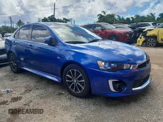 2017 Mitsubishi Lancer ES with VIN JA32U2FU0HU013465, listed as a Copart auction lot 61917694 with 40,568 mi miles and Non Repairable. Bid and sale history available at DreamBid. Image 4.