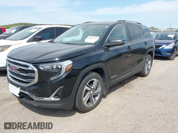 2020 GMC Terrain SLT with VIN 3GKALPEV4LL145806, listed as a IAAI auction lot 42021153 with 93,204 mi miles. Bid and sale history available at carsss.com. Image 17.