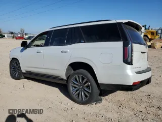 2021 Cadillac Escalade Sport Platinum with VIN 1GYS4GKL7MR309313, listed as a Copart auction lot 89160815 with 33,540 mi miles and Salvage title. Bid and sale history available at DreamBid. Image 2.