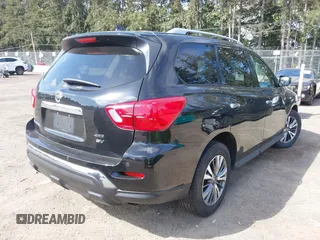 2019 Nissan Pathfinder SV with VIN 5N1DR2MM4KC579118, listed as a IAAI auction lot 42147973 with 64,597 mi miles. Bid and sale history available at carsss.com. Image 4.