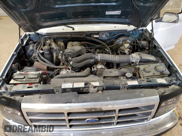 1995 Ford F-150 with VIN 1FTEF14N0SNB49515, listed as a Copart auction lot 50218605 with 113,242 mi miles and Salvage Title. Bid and sale history available at carsss.com. Image 11.