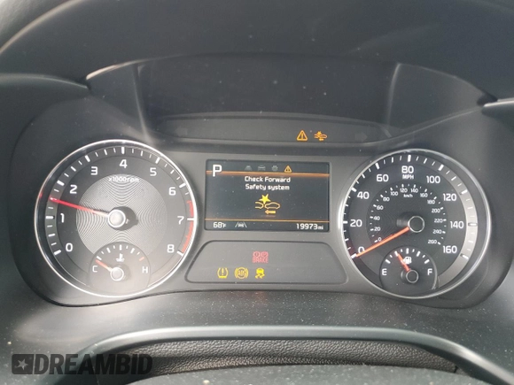 2024 Kia Forte LXS with VIN 3KPF24AD6RE733994, listed as a Copart auction lot 53952445 with 19,973 mi miles and Non Repairable. Bid and sale history available at carsss.com. Image 9.