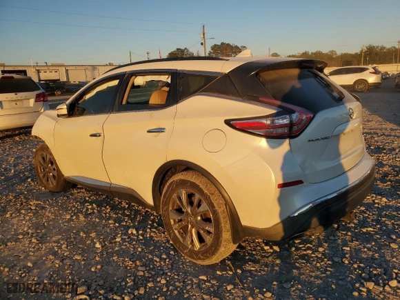 2017 Nissan Murano SL with VIN 5N1AZ2MG8HN136285, listed as a Copart auction lot 81901844 with 156,183 mi miles and Salvage Title. Bid and sale history available at carsss.com. Image 2.