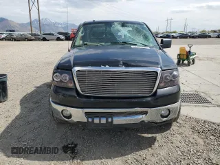 2007 Ford F-150 XLT with VIN 1FTPW12V67KB03370, listed as a Copart auction lot 54093395 with 194,945 mi miles and Salvage Title. Bid and sale history available at carsss.com. Image 5.