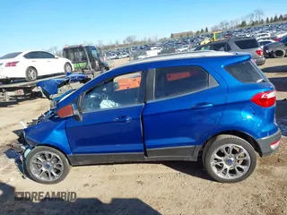 2019 Ford EcoSport Titanium with VIN MAJ3S2KE8KC253571, listed as a IAAI auction lot 41423542 with 123,392 mi miles and . Bid and sale history available at DreamBid. Image 14.