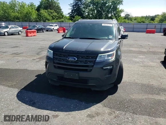 2018 Ford Explorer XLT with VIN 1FM5K7D86JGC53918, listed as a Copart auction lot 58829235 with 91,593 mi miles and Salvage title. Bid and sale history available at DreamBid. Image 14.