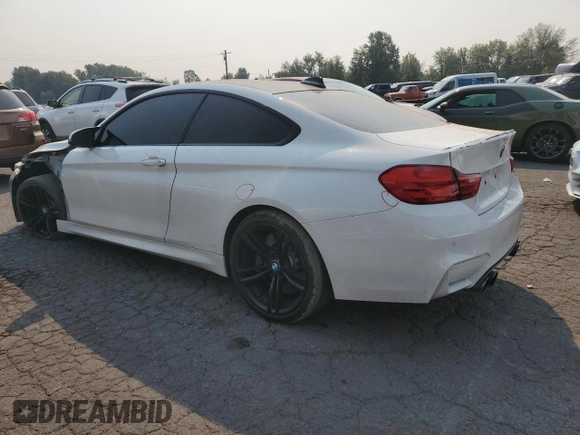 2017 BMW M4 with VIN WBS3R9C52HK709956, listed as a Copart auction lot 70524874 with 63,783 mi miles and Salvage Title. Bid and sale history available at carsss.com. Image 2.