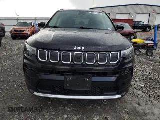 2022 Jeep Compass Limited with VIN 3C4NJDCB1NT144903, listed as a Copart auction lot 54346455 with 111,261 mi miles and Salvage title. Bid and sale history available at DreamBid. Image 5.