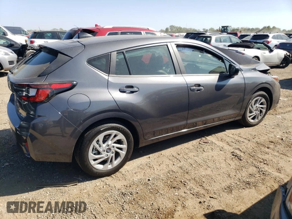 2024 Subaru Impreza with VIN JF1GUABC6R8854124, listed as a Copart auction lot 70516604 with Not Provided miles and Salvage Title. Bid and sale history available at carsss.com. Image 3.