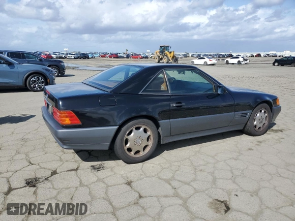 1994 Mercedes-Benz SL with VIN WDBFA63E1RF100599, listed as a Copart auction lot 51619785 with 111,720 mi miles and Clean title. Bid and sale history available at DreamBid. Image 3.